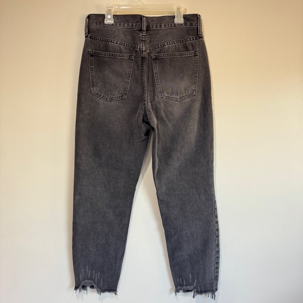 FREE PEOPLE We The Free Blossom Rigid High Rise Skinny Jeans in Black Sz. 27 - Picture 4 of 14